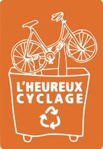 Logo heureux cyclage